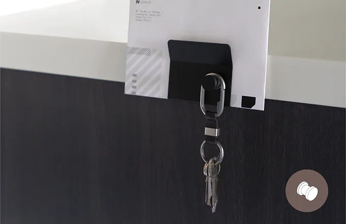 結合萬用配件，變身收納小尖兵。