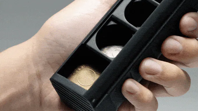 【2/18~2/24期間限定優惠】ZENLET 精準硬幣匣｜經典黑