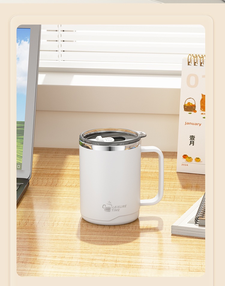 【1/2~8/31冬日特惠85折】家居生活雜貨舖雙層保溫馬克杯 白色