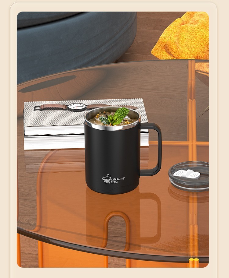 【1/2~8/31冬日特惠85折】家居生活雜貨舖雙層保溫馬克杯 黑色