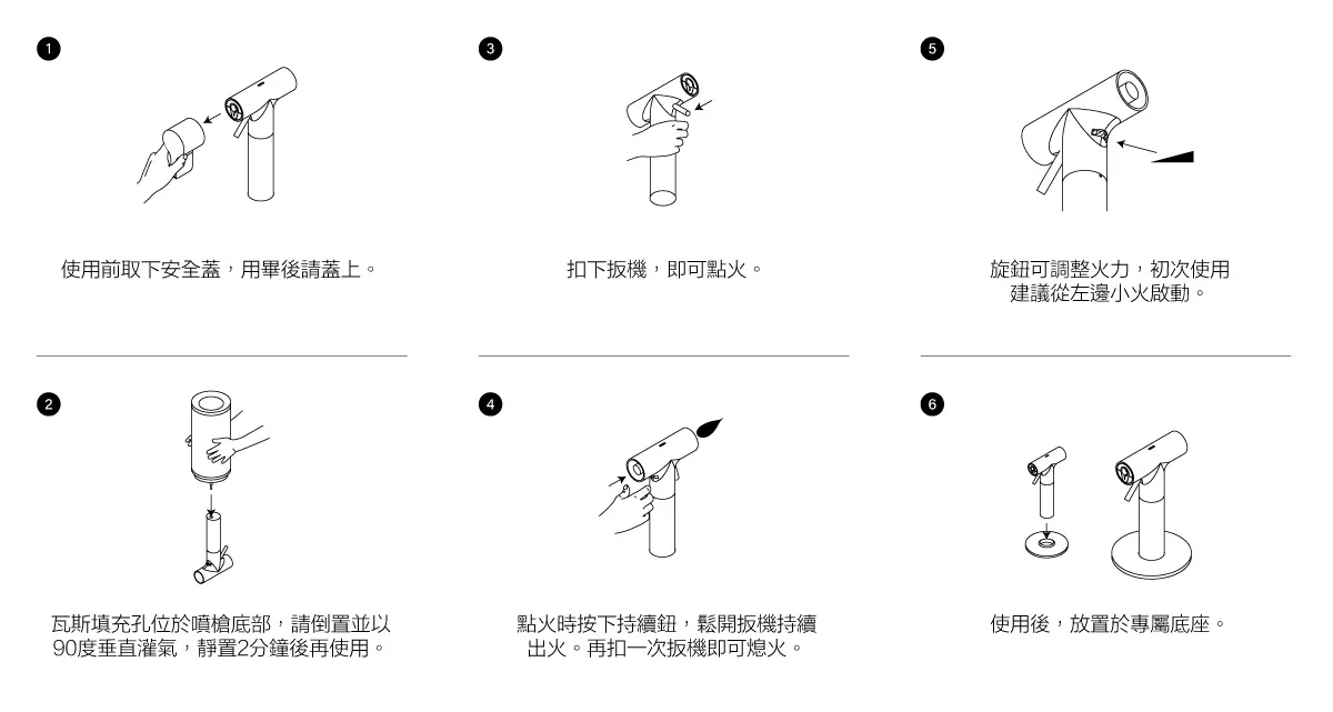 HMM T型點火器 暖心香氛淨化禮 北歐白