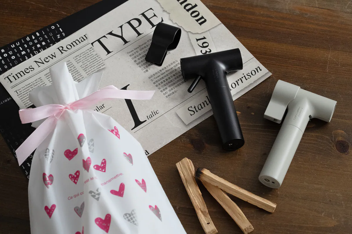 HMM T型點火器 暖心香氛淨化禮 黑