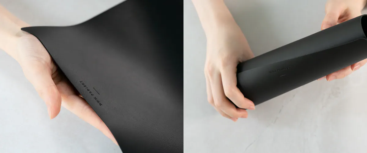 彷彿書桌的皮膚 植物皮革的薄、軟、韌