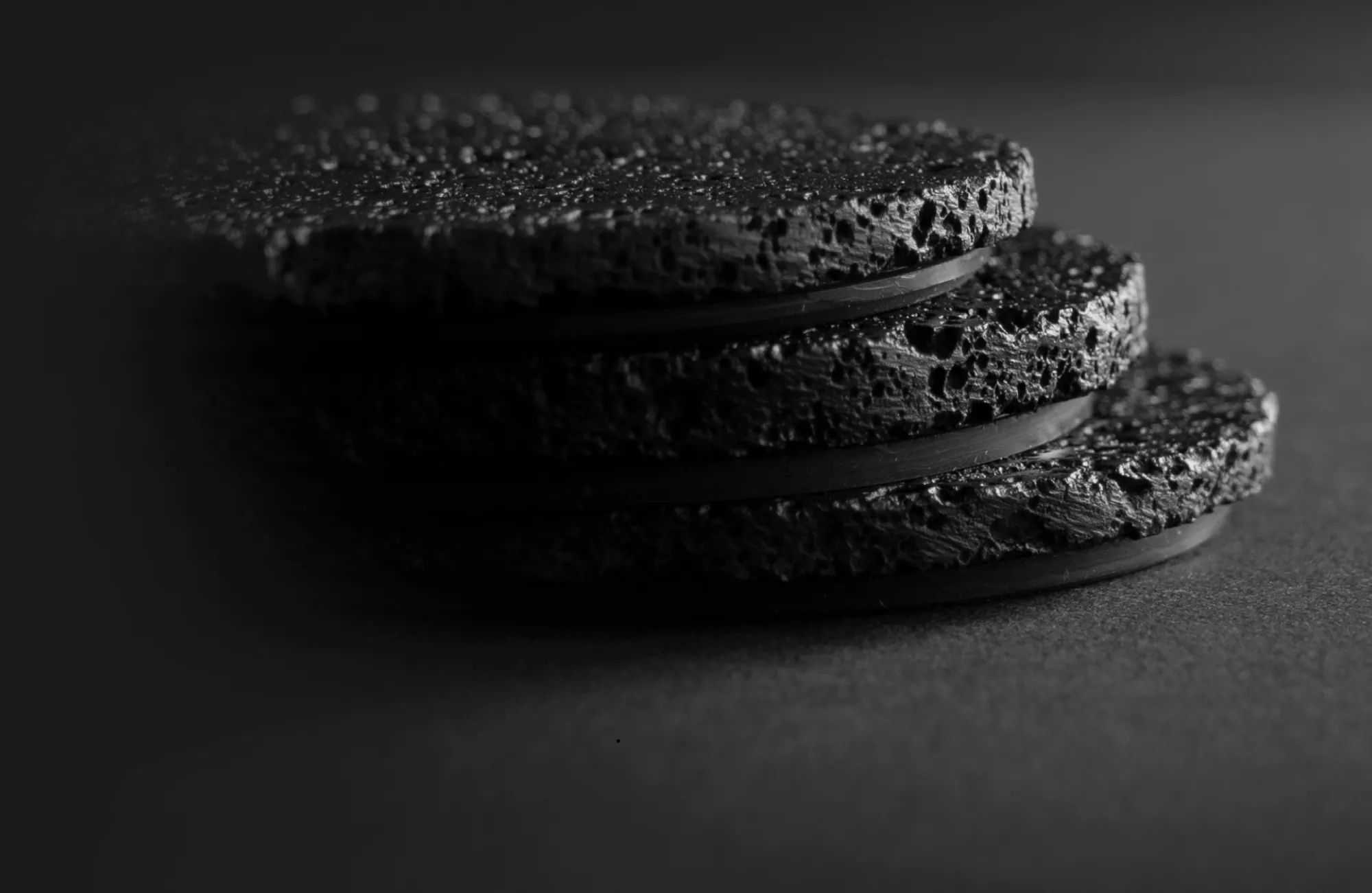 ZENLET 熔岩杯墊｜月球黑