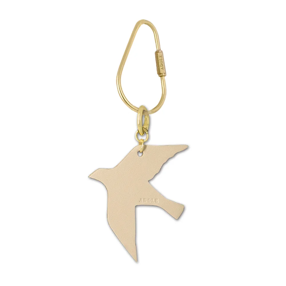 ADOLE Lab 小鳥真皮鑰匙圈