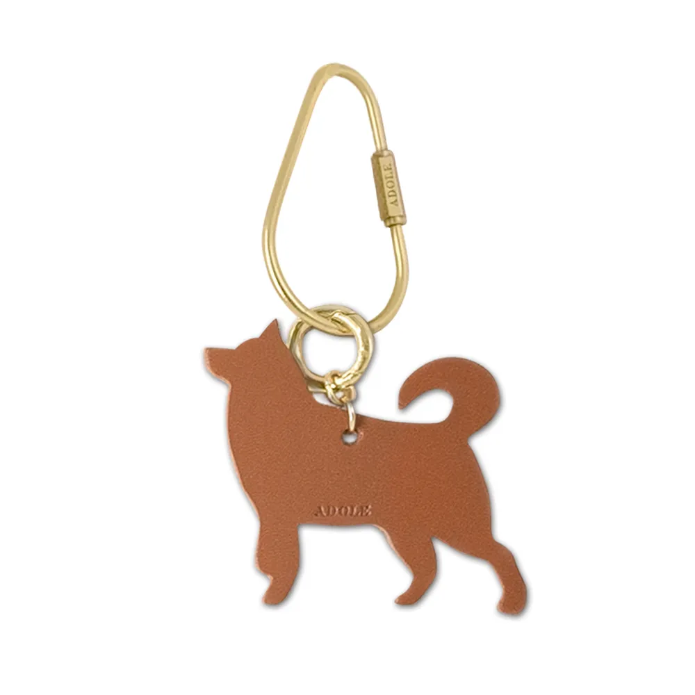 ADOLE Lab 小狗真皮鑰匙圈