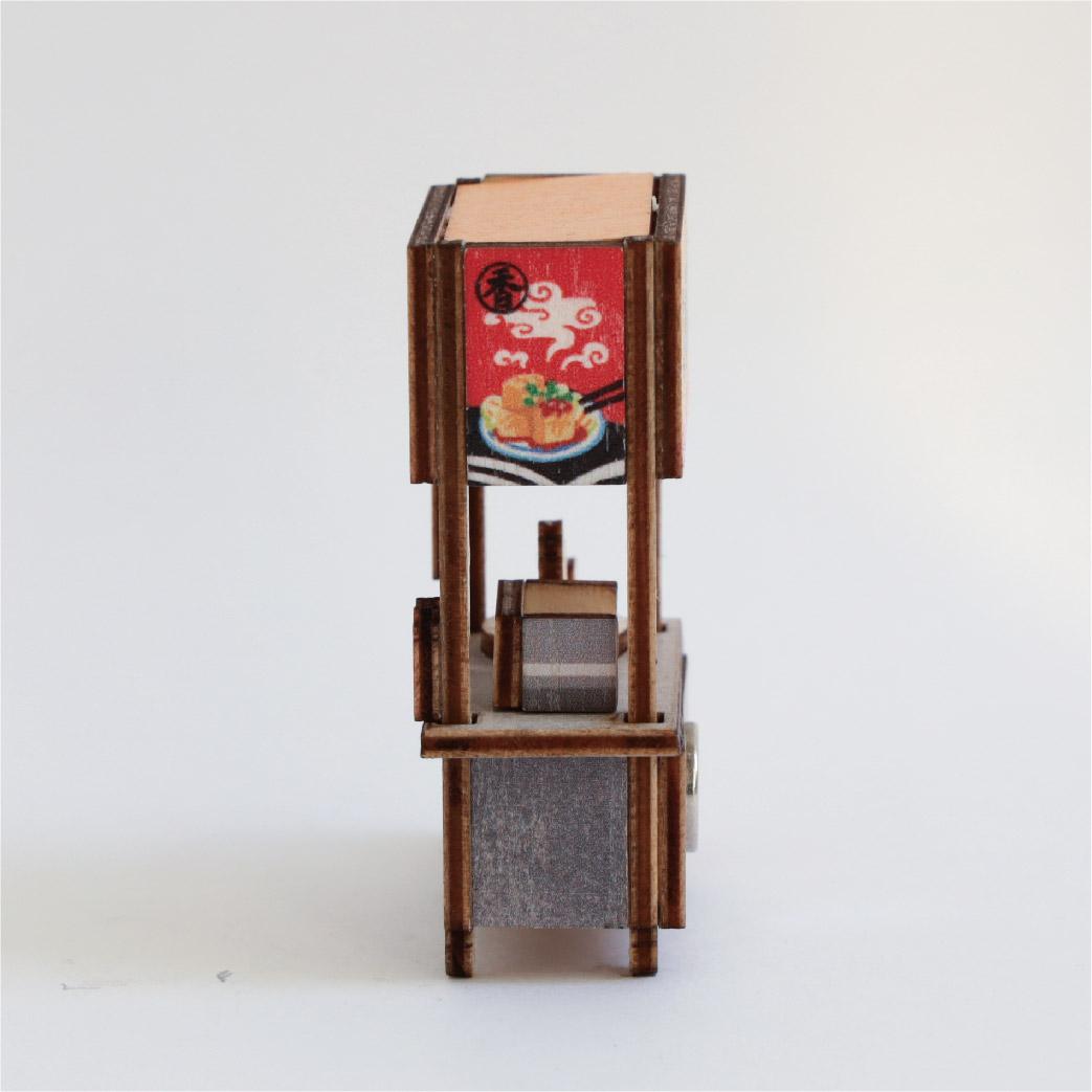 【猴子設計】攤車磁鐵- 臭豆腐