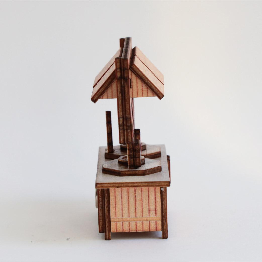 【猴子設計】攤車磁鐵- 台南擔仔麵