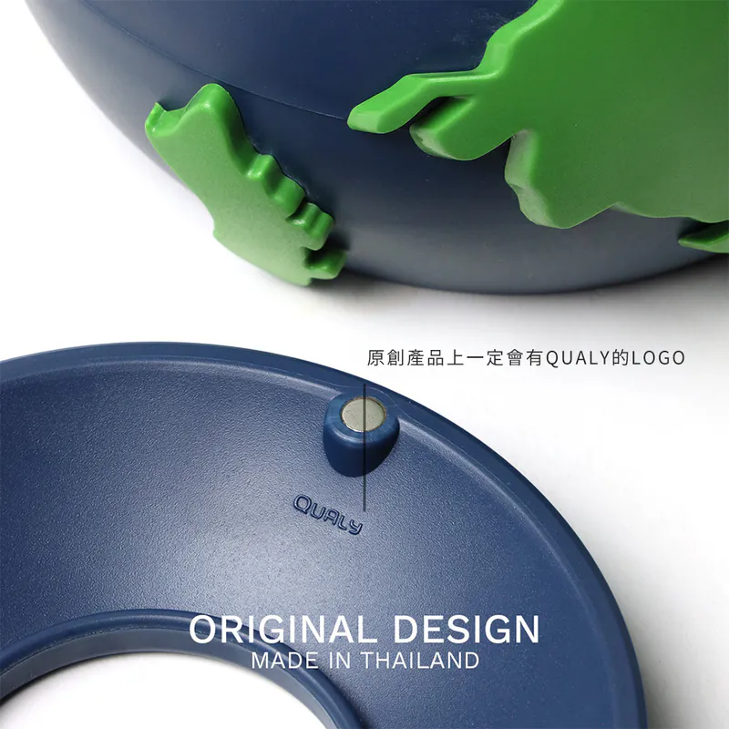 QUALY｜愛地球-衛生紙盒/藍