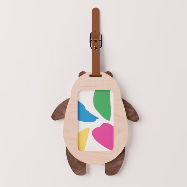 獨木設計 UniWoodesign 大貓熊造型卡套