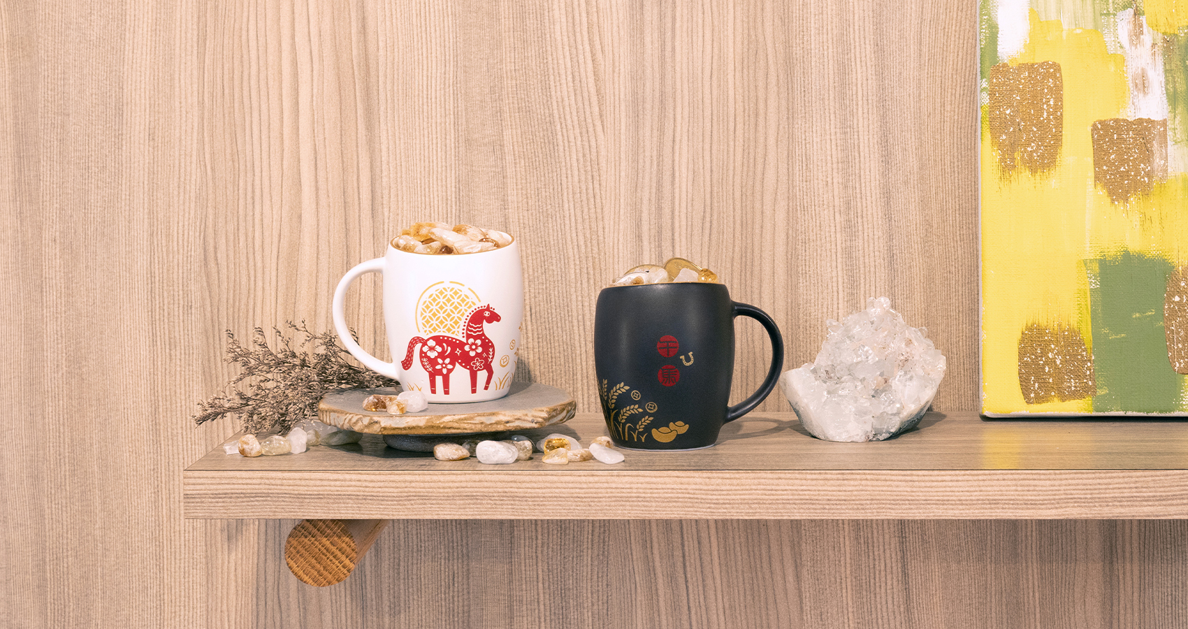 集瓷 cocera 【馬年限定】Co·Luck 集富馬 迷你杯雙入組