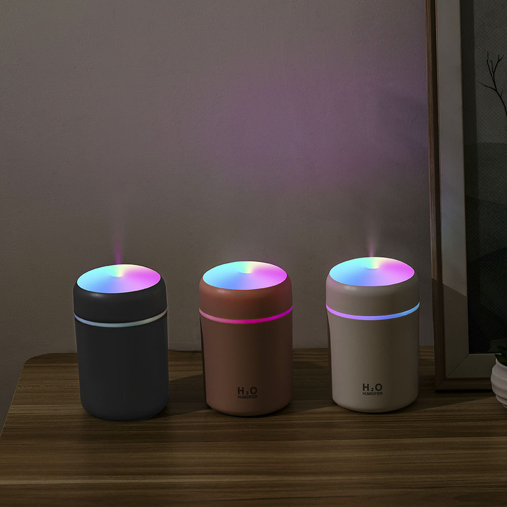 【1/2~8/31春日特惠85折】創意小物館 七彩USB桌面空氣加濕器