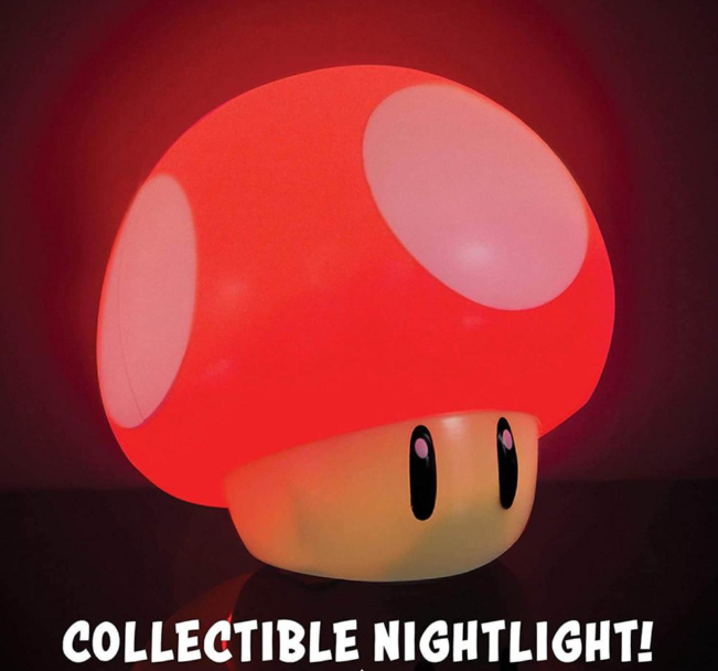 Travelmall Paladone 任天堂超級瑪利歐蘑菇發聲燈