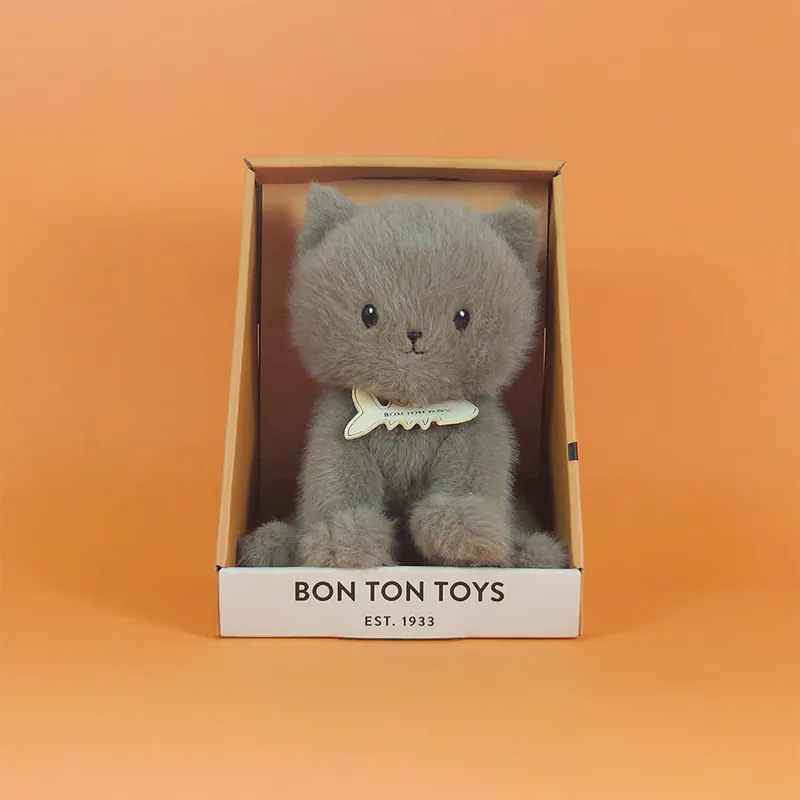 BON TON TOYS｜英國短毛貓ECO盒裝玩偶-弗雷迪 18cm