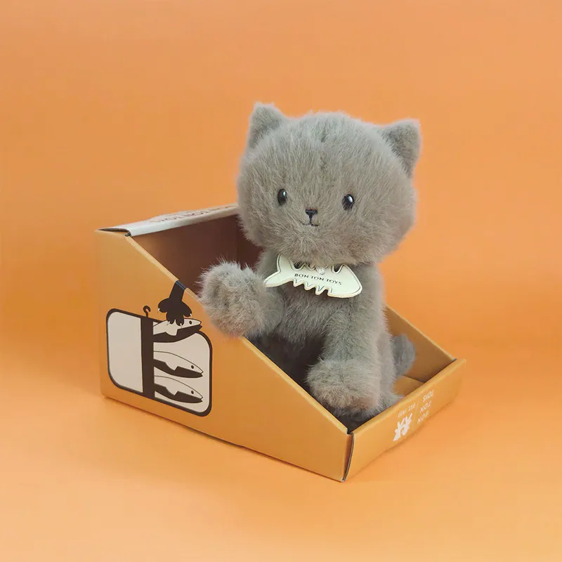 BON TON TOYS｜英國短毛貓ECO盒裝玩偶-弗雷迪 18cm