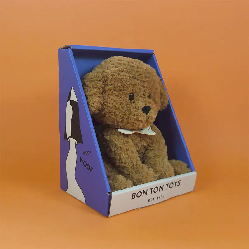 BON TON TOYS｜拉布拉多貴賓犬盒裝玩偶-史黛西 18cm