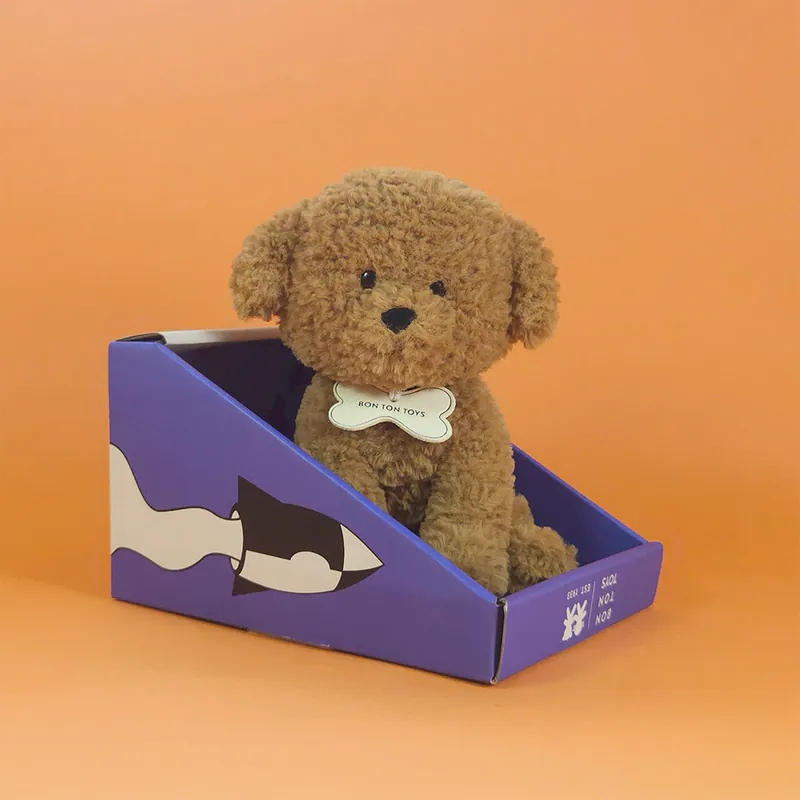 BON TON TOYS｜拉布拉多貴賓犬盒裝玩偶-史黛西 18cm