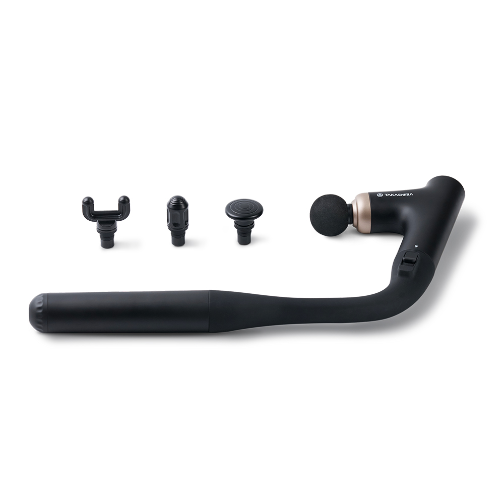 TAKASIMA 高島 Loop背鬆 | 百變按摩槍 M-1522 | 雙入自在黑