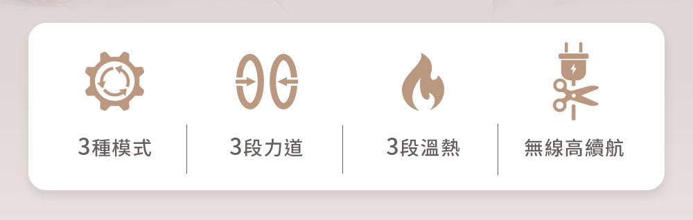 TAKASIMA 高島 氣pupu氣壓按摩器 M-301 | 晨霧灰2入