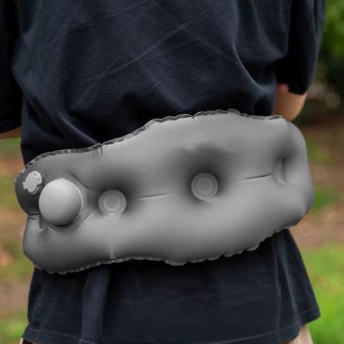 按壓式充氣腰枕 充氣收納壺