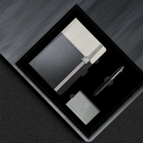 綁帶筆記本商務套裝禮盒