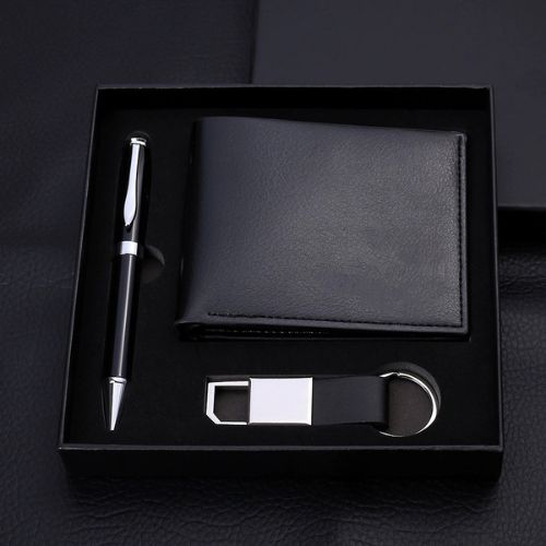 男士錢包套裝 鑰匙扣禮盒