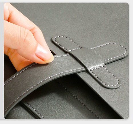 A4大容量防水皮質文件包