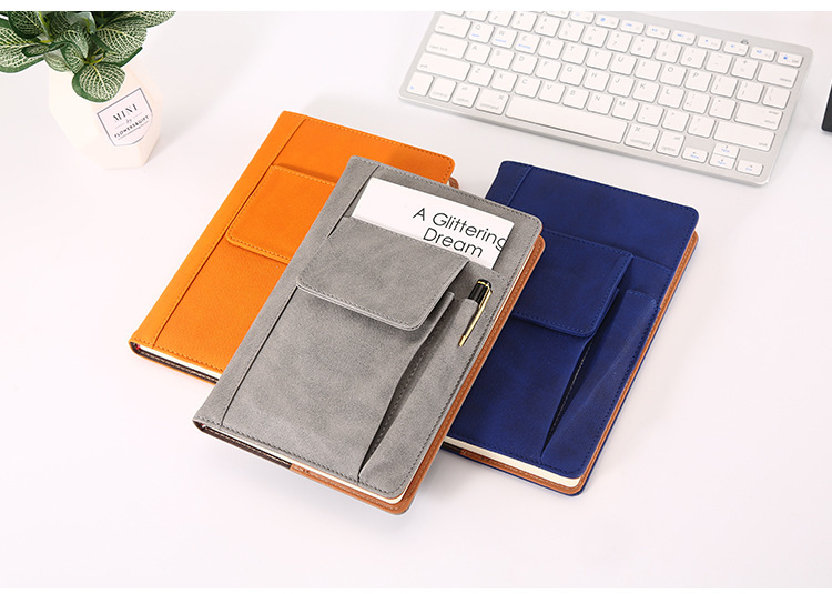 多功能仿皮筆記本