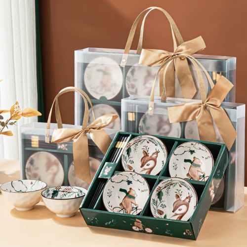 客製化日式陶瓷碗餐具禮盒