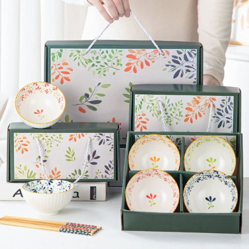 客製化日式陶瓷碗餐具禮盒