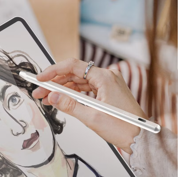 Just Mobile JM Stylus iPad 觸控筆 (附 3筆頭) (支援 磁吸/ Type-C 充電 )