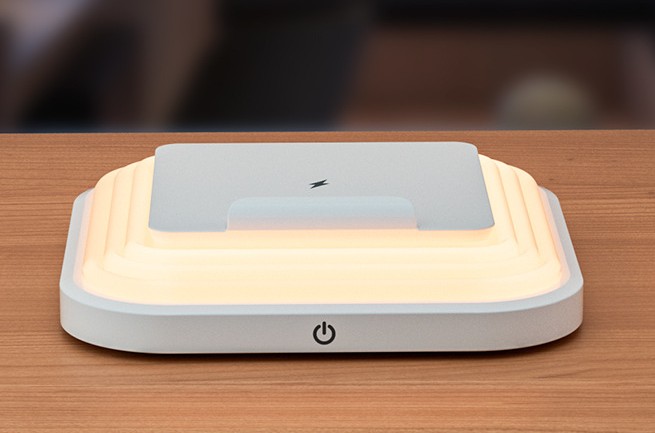 15W磁吸無線充折疊多功能小夜燈 護眼閱讀小夜燈