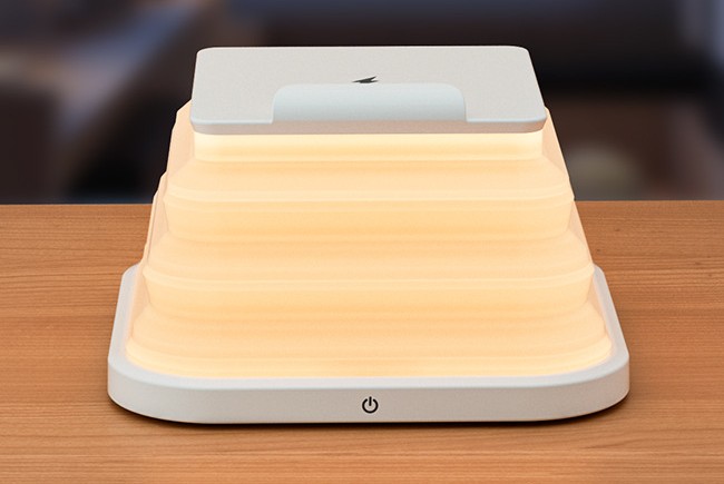 15W磁吸無線充折疊多功能小夜燈 護眼閱讀小夜燈