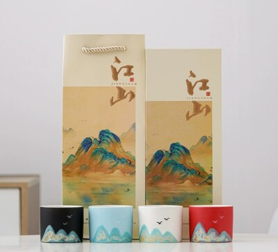 【客製化】千里江山茶杯套組