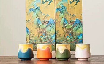 【客製化】千里江山茶杯套組
