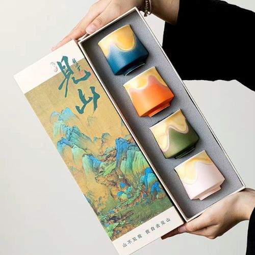 【客製化】千里江山茶杯套組