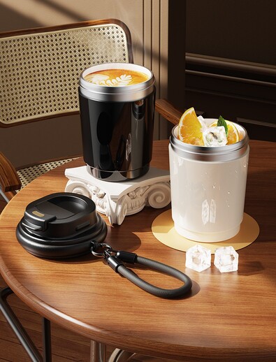 mini高顏值陶瓷內膽咖啡杯 保溫杯