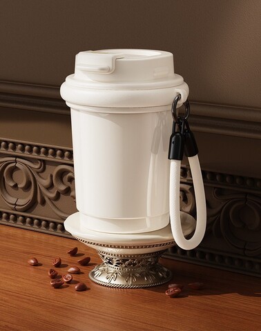 mini高顏值陶瓷內膽咖啡杯 保溫杯